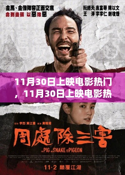 11月30日上映电影热门解析,聚焦三大看点,不容错过!