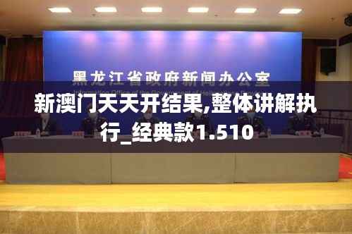 新澳门天天开结果,整体讲解执行_经典款1.510